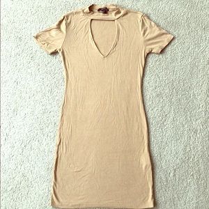 Tan dress